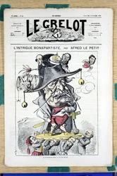 Omslag van Le Grelot, nummer 45, Satirique en Couleurs