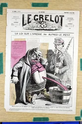 Omslag van Le Grelot, nummer 58, Satirique en Couleurs