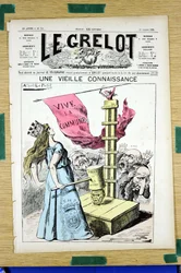 Omslag van Le Grelot, nummer 759, Satirique en Couleurs