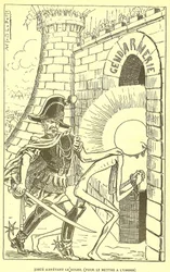 Illustratie van Alfred Le Petit in Gros-Jean en zijn pastoor