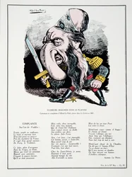 Verschillende spinnen in het plafond, uit Geschiedenis van de Derde Republiek, Vol. I, de Politieke Geschiedenis