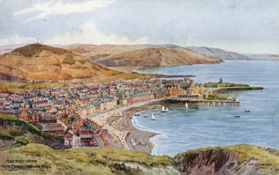 Aberystwyth vanaf Constitution Hill