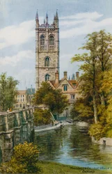 Magdalen College en Rivier, Oxford