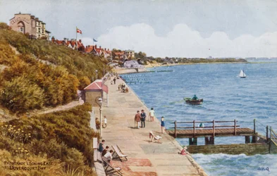 Promenade kijkend naar het Oosten, Dovercourt Bay