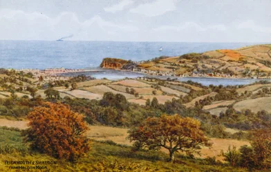 Teignmouth en Shaldon, vanaf Haldon Moor