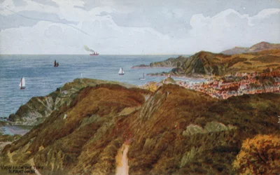 Uitzicht vanaf de Tors, Ilfracombe