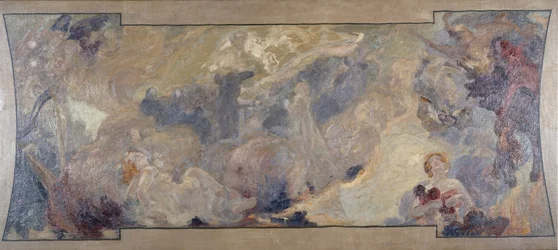 Schets voor het Petit Palais, galerie sud: La musique fantastique, tussen 1906 en 1917