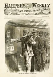 De eerste stem, gepubliceerd in Harpers Weekly, 1867