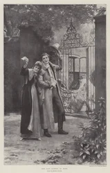 Haar laatste glimp van thuis