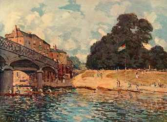Brug bij Hampton Court, 1874, 1937