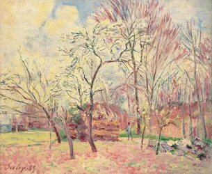 Eerste lentedag in Moret, 1889