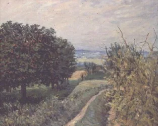 In de Wijngaarden bij Louveciennes