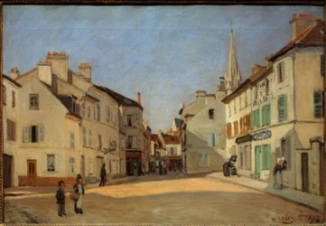 Rue de la Chaussée in Argenteuil, genaamd Place in Argenteuil