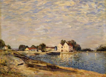 Saint-Mammes, aan de oevers van de Loing
