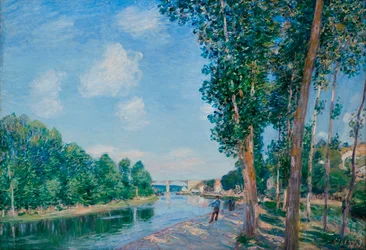 Saint Mammes, juni zon