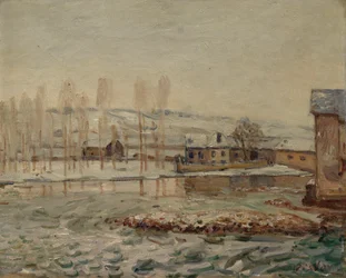 De molens bij Moret, 1890