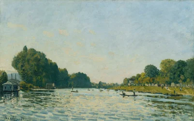 De Seine bij Bougival, 1872