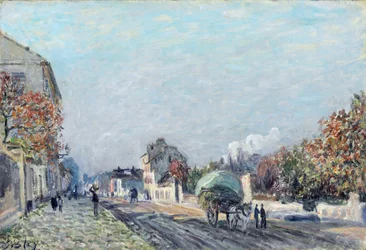 Een straat in Marly