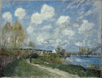 Zomer in Bougival, 1876