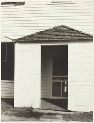 Deur naar keuken, Lake George, 1934