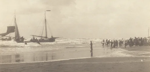 De aanleg van de boten