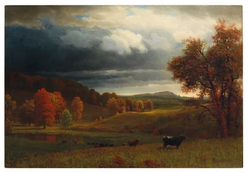 Herfstlandschap: De Catskills