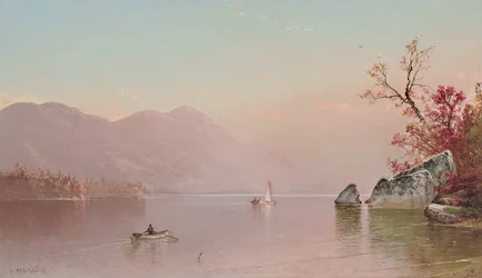 Herfstmist, Lake George