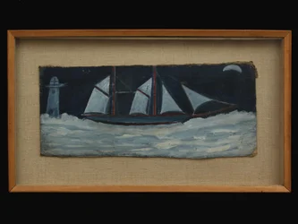 Trawler voor de kust van Cornwall, ca. 1930