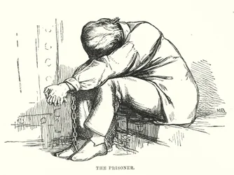 Hans Christian Andersen: Een beeld van de vestingmuur (litho)