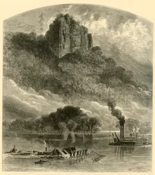 Chimney Rock, nabij Fountain City