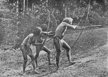 Veddahs of wilde mannen, ca. 1890, 1910