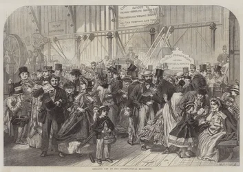 Shilling Day bij de Internationale Tentoonstelling