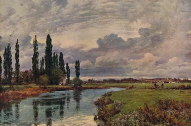 Populieren in de Thames-vallei, 19e eeuw, 1938