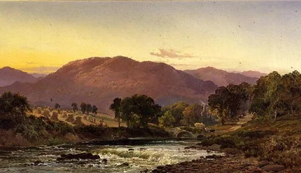 Bij de Llangollen Pas, Noord-Wales