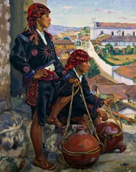 Waterdragers, Chichicastenango