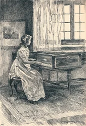 Illustratie bij John Halifax, Gentleman, ca. 1897