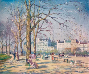 Lente in Hyde Park, c1910