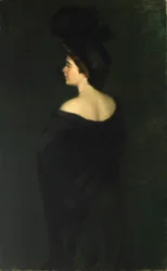 Laura in het zwart