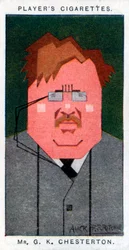 GK Chesterton, Britse dichter, romanschrijver en criticus, 1926