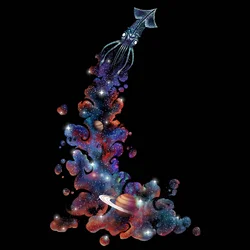 De reis van de kosmische inktvis