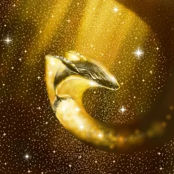 Gouden Kosmische Walvis