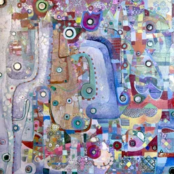 Levendig abstract ontwerp