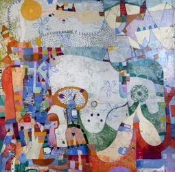 De speelse Patchwork-stad