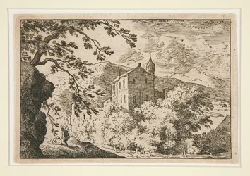 Het grote huis met een torentje