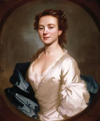 Miss Craigie) door Allan Ramsay