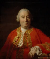 Portret van David Hume