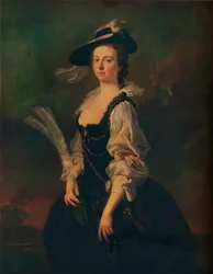 Portret van Jane Hale, mevrouw Madan
