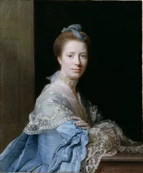 Portret van Jean Abercromby, Mrs Morison of Haddo (olieverf op doek)