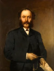 Portret van William H Phin