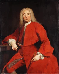Portret van een Heer, traditioneel geïdentificeerd als George Frederick Handel, 1740